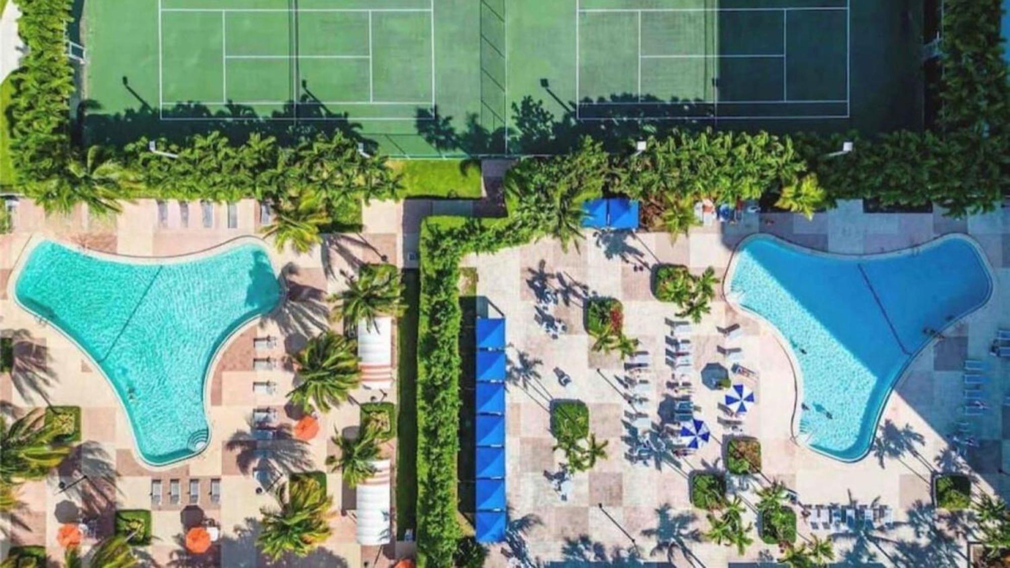 Stunning Water Views 1Br Condo With Pool And Tennis Court Sunny Isles Beach Zewnętrze zdjęcie