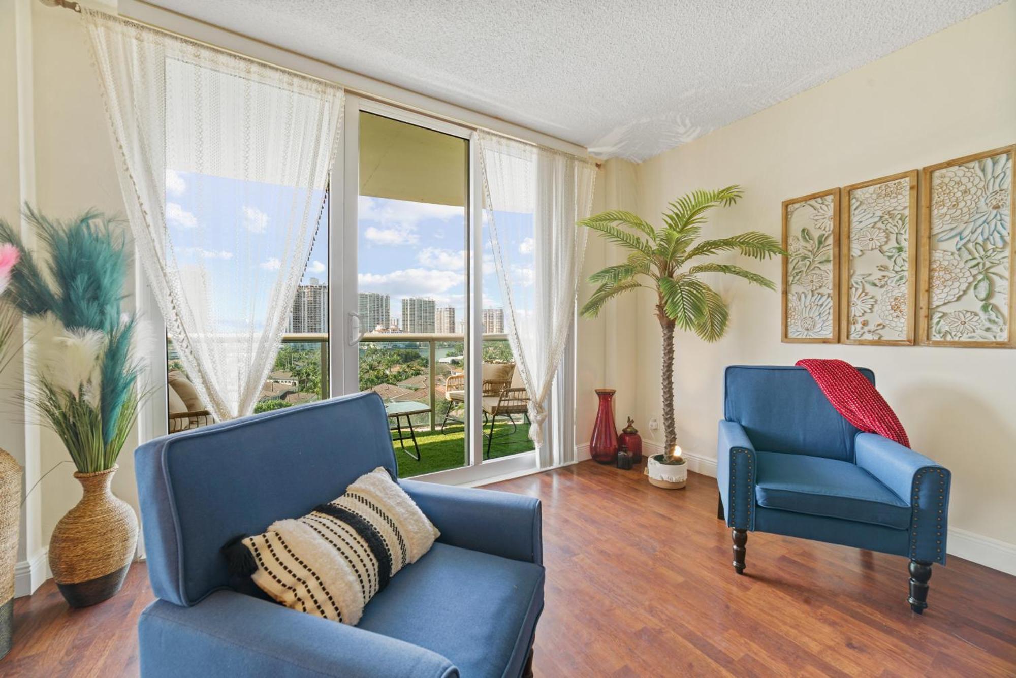 Stunning Water Views 1Br Condo With Pool And Tennis Court Sunny Isles Beach Zewnętrze zdjęcie